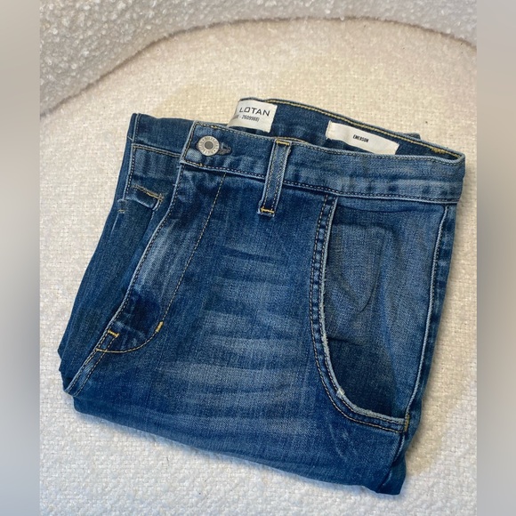 Nili Lotan Emerson denim classic Barrel Jeans size 26 new - Picture 8 of 8